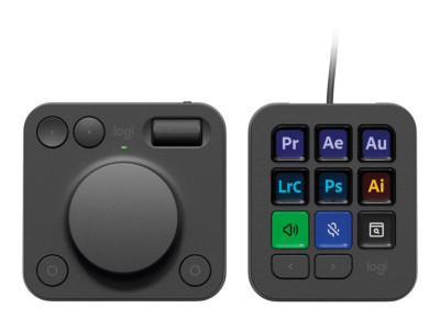 Logitech : MX CREATIVE CONSOLE GRAPHITE - EMEA28I-935