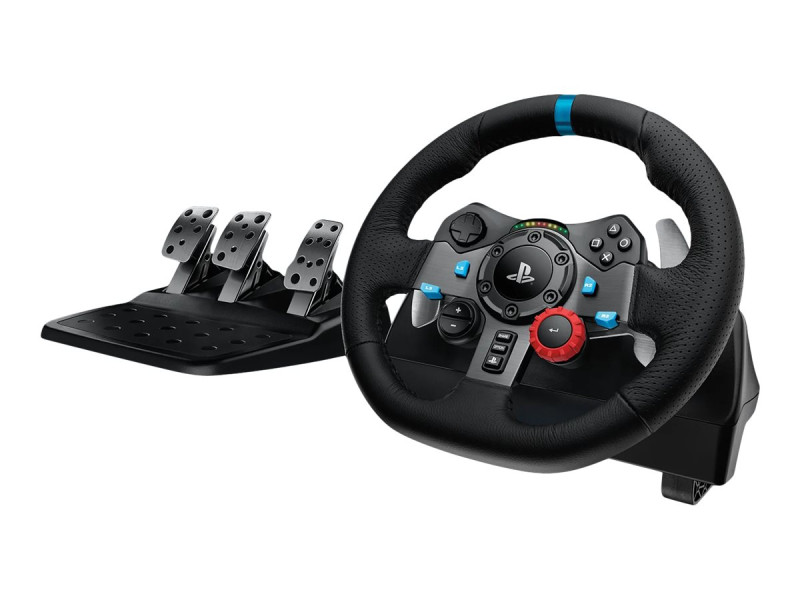 Logitech : G29 DRIVING FORCE RACING WHEEL PS5/PS4-BLACK-EMEA-914 USB-PLUGC