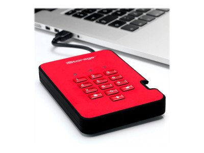 iStorage : DISKASHUR2 SSD 256-BIT 512GB - IS-DA2-256-SSD-512-R