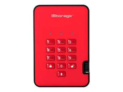 iStorage : DISKASHUR2 SSD 256-BIT 512GB - IS-DA2-256-SSD-512-R