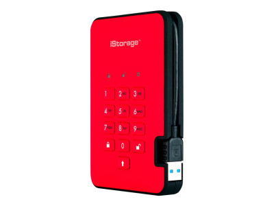 iStorage : DISKASHUR2 SSD 256-BIT 512GB - IS-DA2-256-SSD-512-R