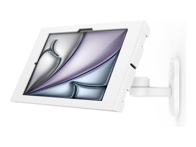 compulocks : IPAD AIR M2 et M3 11IN APEX ENCLOSURE SWING WALL MOUNT WHITE