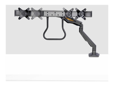Startech : BRAS pour DOUBLE MONITEUR ECR ANS JUSQUA 27IN MAX 15KG