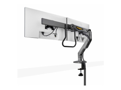 Startech : BRAS pour DOUBLE MONITEUR ECR ANS JUSQUA 27IN MAX 15KG