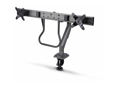Startech : BRAS pour DOUBLE MONITEUR ECR ANS JUSQUA 27IN MAX 15KG