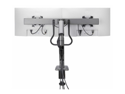 Startech : BRAS pour DOUBLE MONITEUR ECR ANS JUSQUA 27IN MAX 15KG