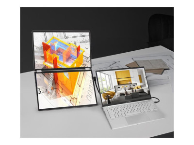 Asustek : MQ149CD DUAL 15IN 16:10 1920X1200 FHD 1MS 500CD/M2