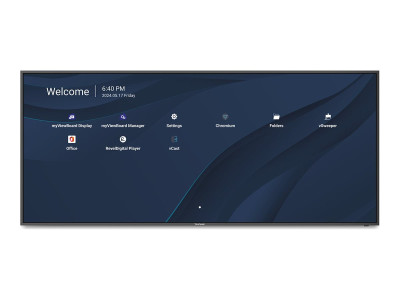 Viewsonic : 105-INCH ULTRA-WIDE DISPLAY avec 21:9 5120 X 2160 500 CD/M2