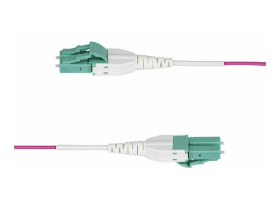 Startech : CABLE FIBRE OPTIQUE MULTIMODE OM4 LC VERS LC (UPC) de 2M