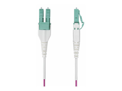 Startech : CABLE FIBRE OPTIQUE MULTIMODE OM4 LC VERS LC (UPC) de 1M