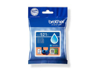 Brother : 500-PAGE STANDARD CAPACITY CYAN INK cartridge pour DCP-J1260W DCP