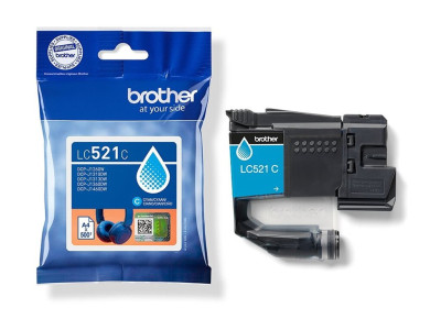 Brother : 500-PAGE STANDARD CAPACITY CYAN INK cartridge pour DCP-J1260W DCP