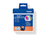 Brother : 4-pack BLACK CYAN MAGENTA et YELLOW INK CARTRIDGES STANDARD Y