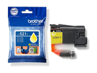 Brother : YELLOW INK cartridge STANDARD YIELD 500 PAGES pour DCP-J1260W D