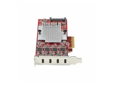 Startech : CARTE PCIE USB-C 4 PORTS USB 3.2 10 GBPS 4 CONTROLEURS USB