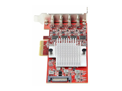 Startech : CARTE PCIE USB-C 4 PORTS USB 3.2 10 GBPS 4 CONTROLEURS USB