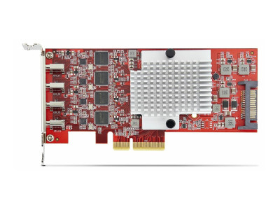 Startech : CARTE PCIE USB-C 4 PORTS USB 3.2 10 GBPS 4 CONTROLEURS USB