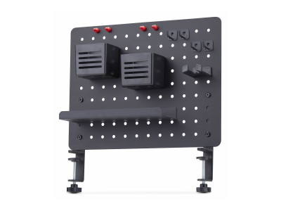 Startech : PANNEAU PERFORE A PINCES avec ACCESSOIRES 42 X 32 CM ACIER