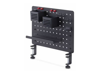 Startech : PANNEAU PERFORE A PINCES avec ACCESSOIRES 42 X 32 CM ACIER