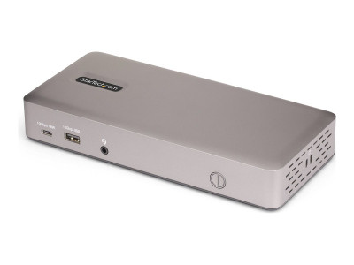 Startech : STATION D ACCUEIL USB4 pour 3 ECRANS 4K 60HZ 100W 25GBE