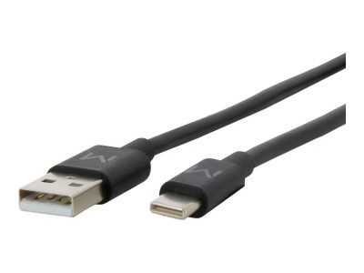Mobilis : ENERGIA cable - USB A / USB C - 1M - BLACK