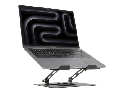 Mobilis : ERGONOMIC LAPTOP STAND avec 360 ROTATING BASE