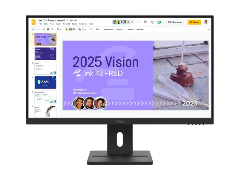 Lenovo : MNTR E27Q-40 27IN QHD IPS 2560X1440 16:9 1500:1 4MS HDMI S Lenovo : MNTR E27Q-40 27IN QHD IPS 2560X1440 16:9 1500:1 4MS HDMI S
