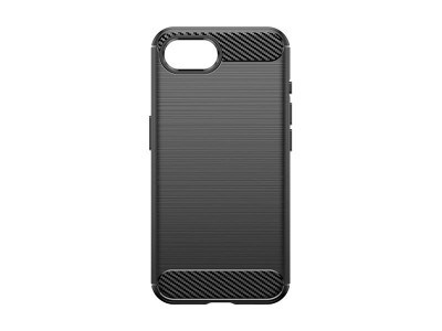 DLH : BLACK SILICONE CASE pour APPLE IPHONE 16E