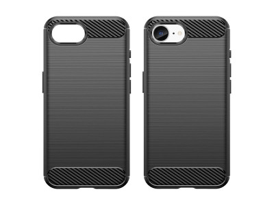 DLH : BLACK SILICONE CASE pour APPLE IPHONE 16E