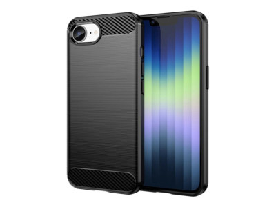 DLH : BLACK SILICONE CASE pour APPLE IPHONE 16E