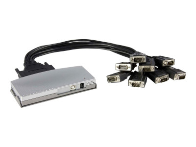 Startech : HUB ADAPTATEUR USB VERS SERIE RS232 DB9 8 PORTS