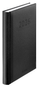 Calendrier livre Herlitz Cheftimer 2026 Allemand, format A5, bleu