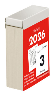 herlitz Tages-Abreißkalender Nr.3, 2026