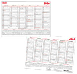 herlitz Tafelkalender 2026, DIN A4 herlitz Tafelkalender 2026, DIN A4