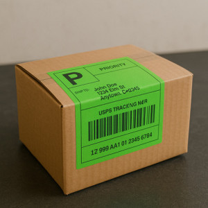 rillprint Étiquettes en rouleau Zebra, 102 x 152 mm, vert