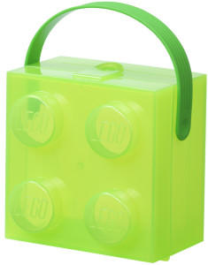 LEGO Boîte à goûter avec poignée, lavande