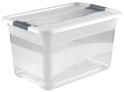 Fin de série : Boîte de rangement Keeeper « Cornelia », 83 litres