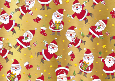 SUSY CARD Papier cadeau de Noël 