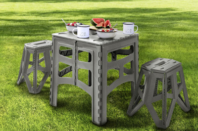 keeeper Table de camping pliante 