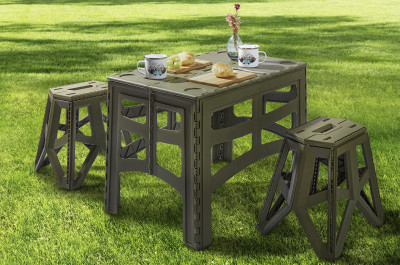 keeeper Table de camping pliante 