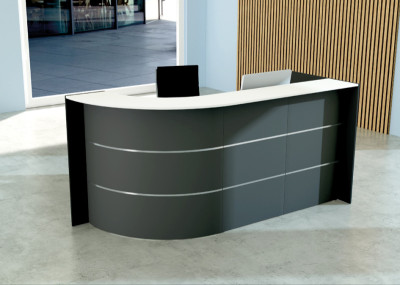 kerkmann Bogentheke BARI up & down, anthrazit