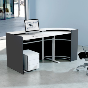 kerkmann Bogentheke BARI up & down, anthrazit