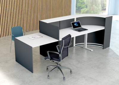 kerkmann Bogentheke BARI up & down mit Beratungsplatz