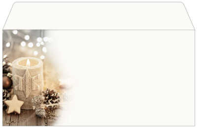 papier Enveloppe à motif de Noël 