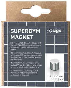 sigel Aimant néodyme cylindrique 