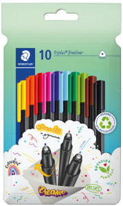 STAEDTLER Fineliner triplus, 10er Kartonetui