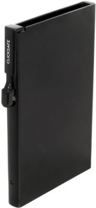 CLICKSAFE Porte-cartes SLIM, argent
