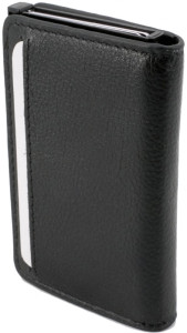 CLICKSAFE Portefeuille SLIM avec logement AirTag, marron