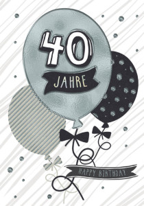 Carte d'anniversaire CACTUS « Ballon » - 18e anniversaire