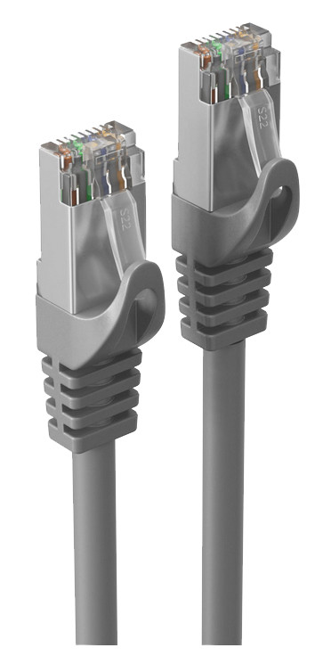 RJ45 cavo patch CAT 6A S/FTP (PiMF), 500 MHz, con cavo grezzo CAT 7 , blu WE91610 4040849916106